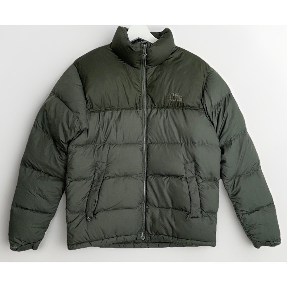 The North Face 1996 Retro Nuptse 700 Puffer Jacket Men's S Forest Green TONAL